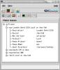 Printer tree format